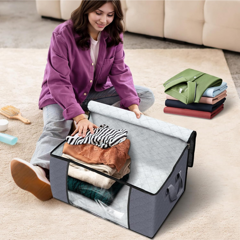 Space-Saving Clothing Storage Bags – Protective Organizers