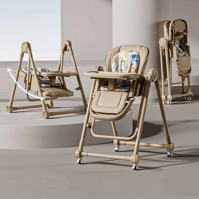 OWJHE 2-in-1 Baby High Chair & Rocker