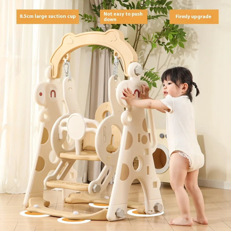 Children's Toys Sling Swing Chair Cartoon Giraffe Baby Indoor Swing Entertainment Facilities Hanging Chair Toys for Kids