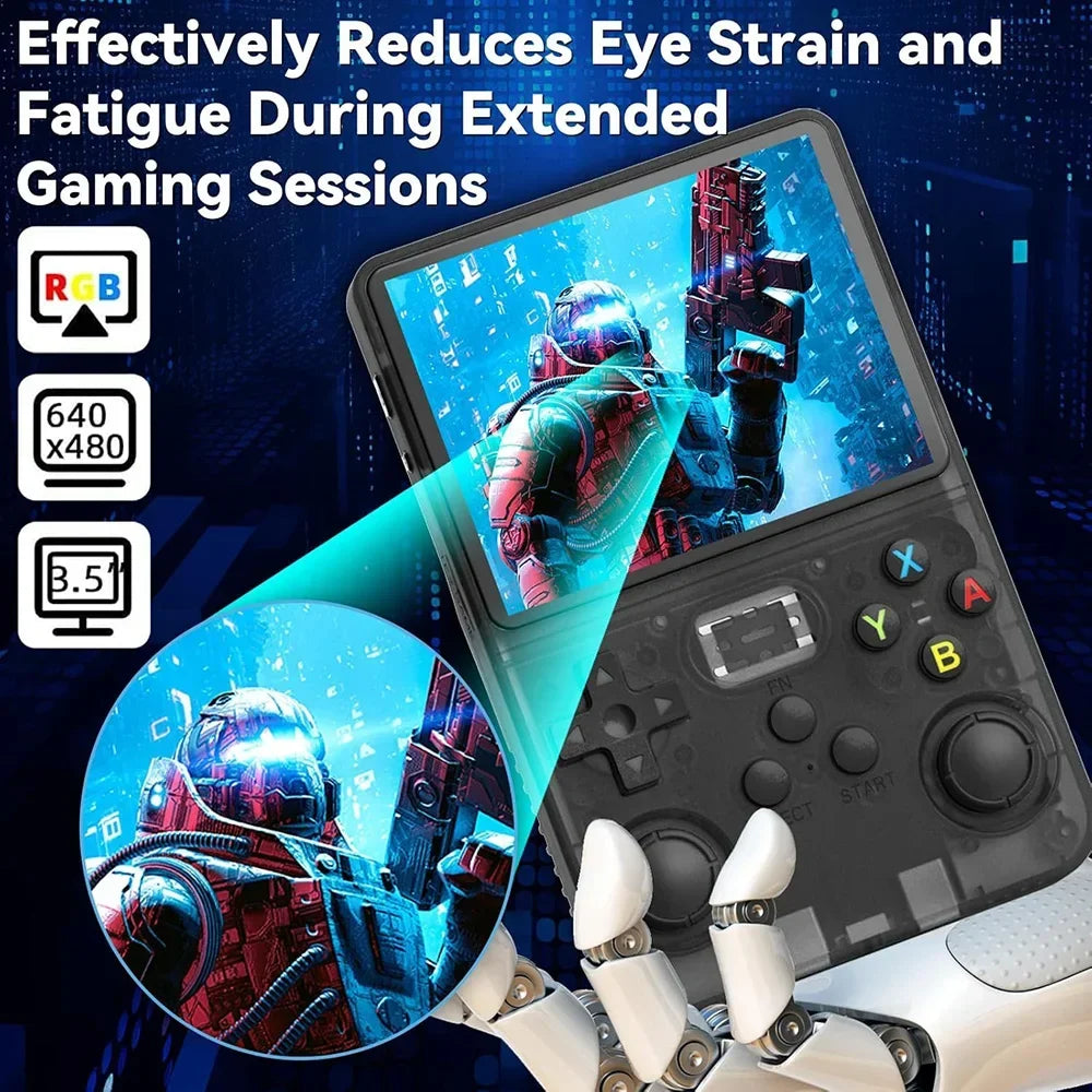 Retro Handheld Gaming Console 3.5" for Kids & Adults