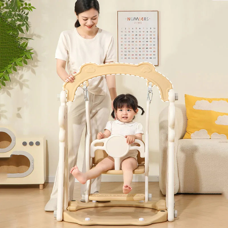 Children's Toys Sling Swing Chair Cartoon Giraffe Baby Indoor Swing Entertainment Facilities Hanging Chair Toys for Kids