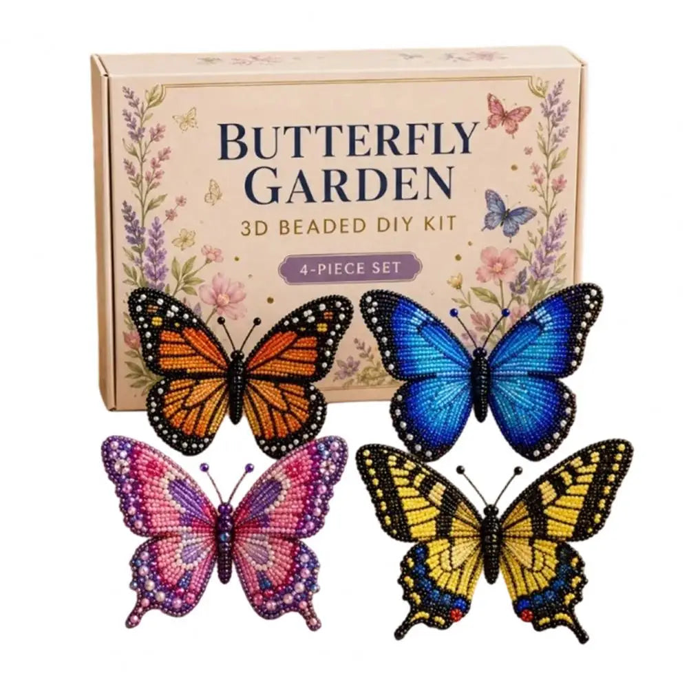 🧵✨ Tiny 3D Beaded Animal DIY Kit