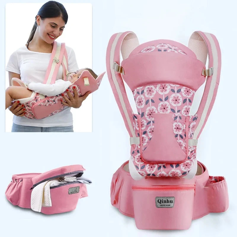 Newborn Ergonomic Baby Carrier Backpack Infant Baby Hipseat Carrier Front Facing Ergonomic Kangaroo Baby Wrap Sling Travel