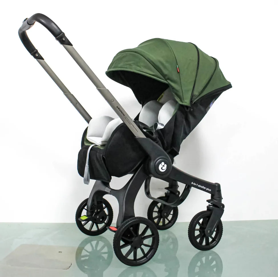 EU STOCK 4in1 baby stroller two-way Multifunctional newborn baby stroller 3in1 Foldable Basket type seat Lightweight Travel Pram