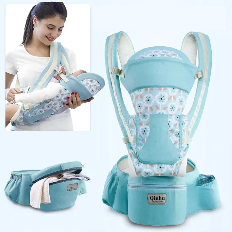 Newborn Ergonomic Baby Carrier Backpack Infant Baby Hipseat Carrier Front Facing Ergonomic Kangaroo Baby Wrap Sling Travel