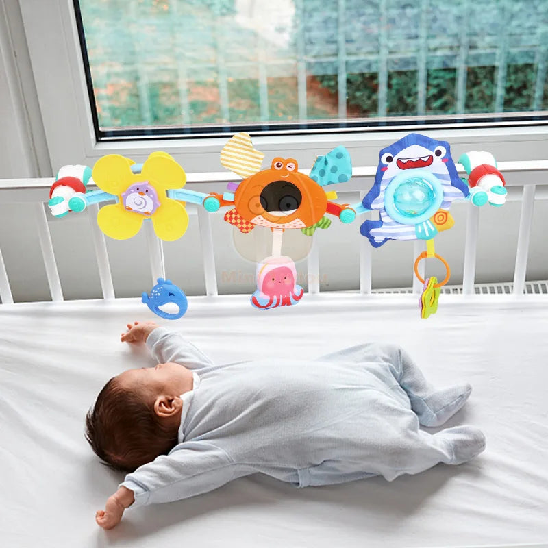 TinyWonder™ Play Arch 🧸 — Stimulate & Entertain Baby