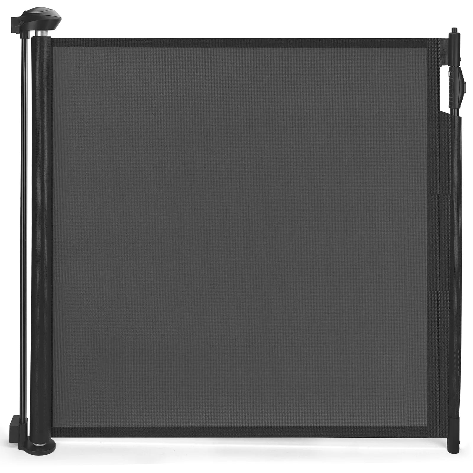 Nobleza Extendable Baby Safety Gate, Safety Barrier for Children and Dogs 0-180cm, One-Hand Opening, Ideal for Stairs, Doors, Indoor and Outdoor, White