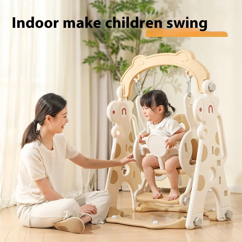 Children's Toys Sling Swing Chair Cartoon Giraffe Baby Indoor Swing Entertainment Facilities Hanging Chair Toys for Kids