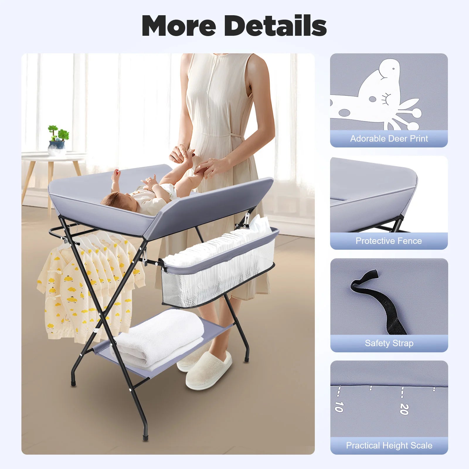 Diaper Station Changing Table