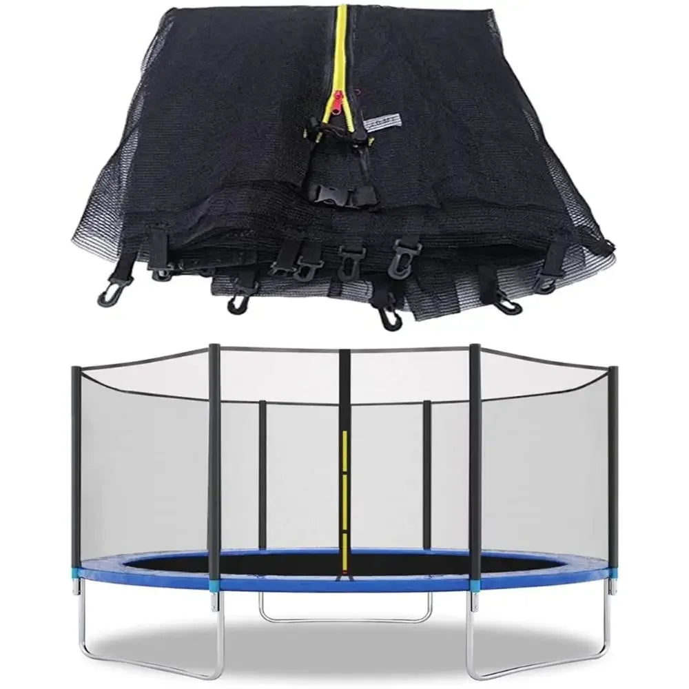 140Cm/160Cm Portable Kids Trampoline, Trampoline - Trampoline 6ft, 8ft Ideal for Christmas Gift, Anti-Collision Foam for Jumping and Indoor Trampoline Activities in Indoor Trampoline for 4-15 Years