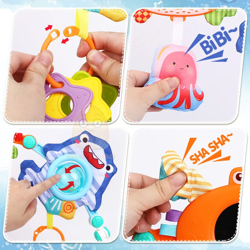 TinyWonder™ Play Arch 🧸 — Stimulate & Entertain Baby