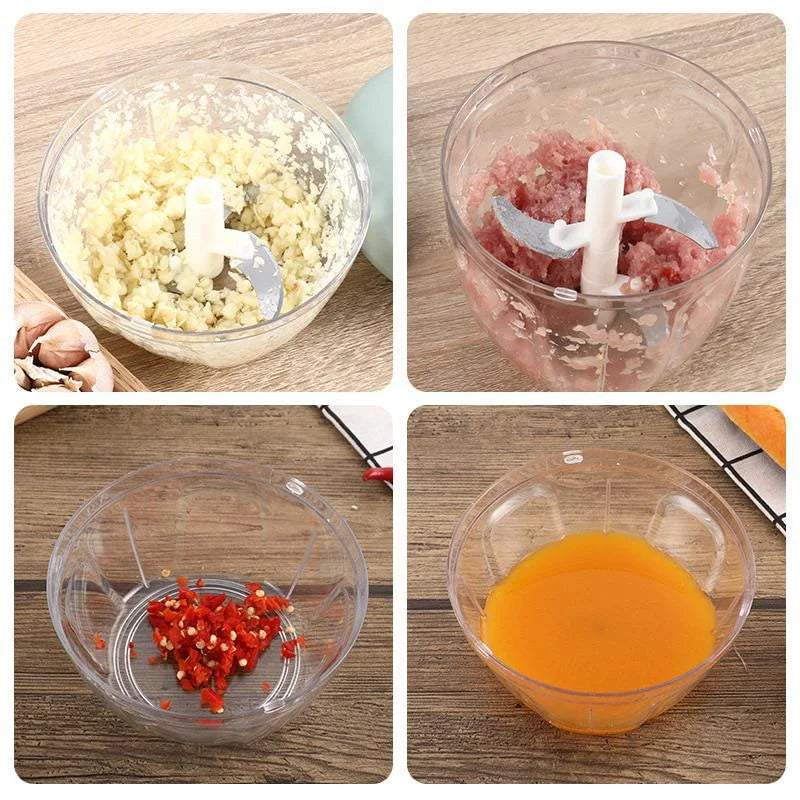 Manual Vegetable Chopper and Garlic Mincer