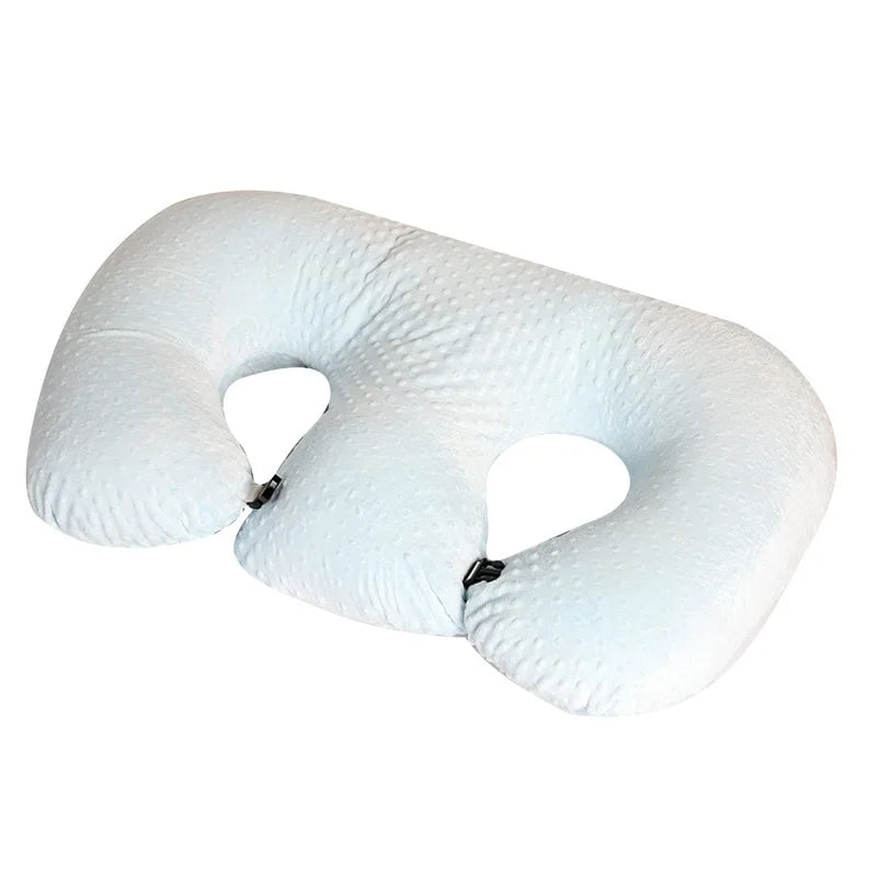 Baby Twin  Pillow Nursing Breastfeeding  Pillow Anti-spitting Feeding Cushions Baby Nest