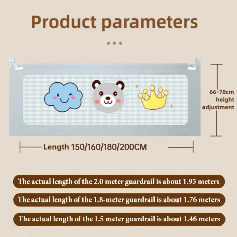 IMBABY Bed Guardrail