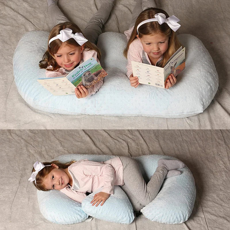 Baby Twin  Pillow Nursing Breastfeeding  Pillow Anti-spitting Feeding Cushions Baby Nest
