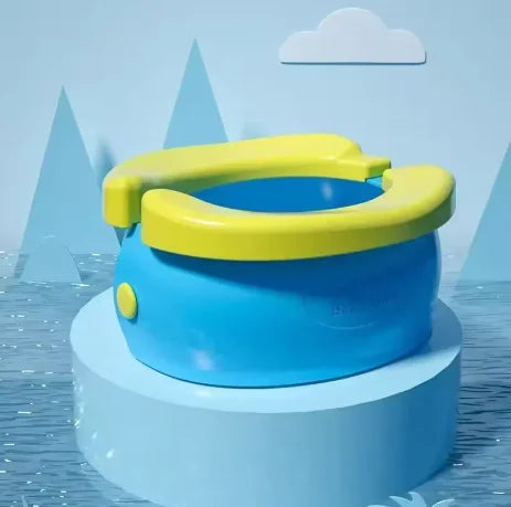 Children's Toilet Foldable Banana Toilet Baby Car Urinal Baby Seat Toilet Child Portable Basin No Cleaning Tourism Outdoors