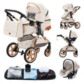 Baby stroller 3 in1,four wheel stroller,2 in 1 baby car,Lightweight strollers,Mutifunction Strollers,baby carriage,Poussette