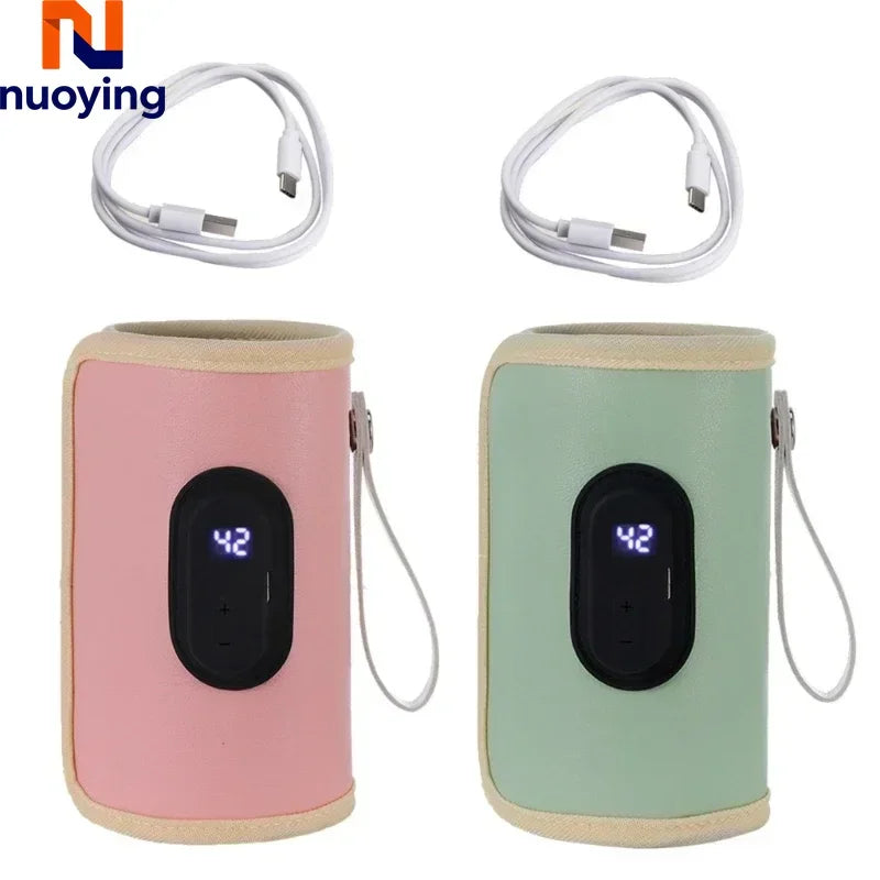Baby Milk Warmer Baby Nursing Bottle Heater, Portable USB Bottle Warmer for Car, Outdoor Travel Accessories Outdoor Portable