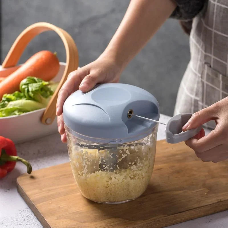 Manual Vegetable Chopper and Garlic Mincer
