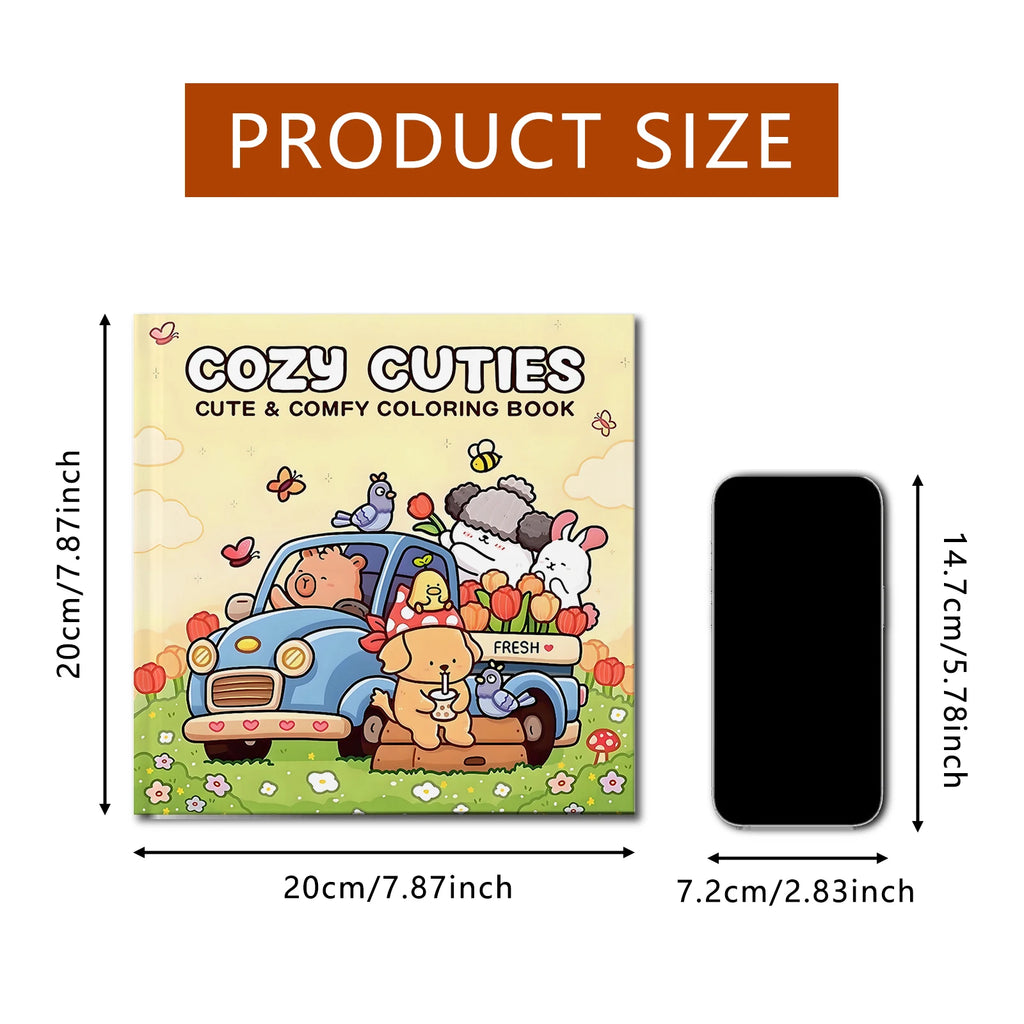 Cozy Cuties Coco Wyo Coloring Book