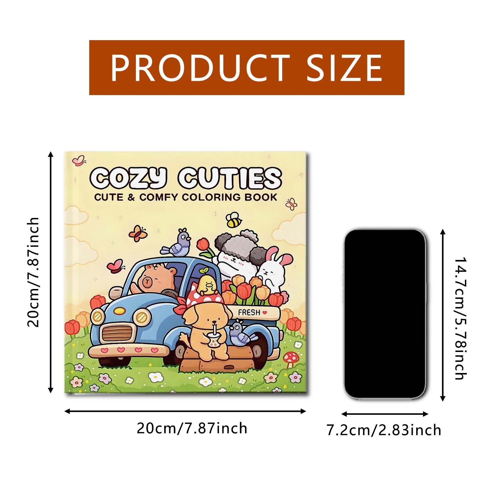 Cozy Cuties Coco Wyo Coloring Book