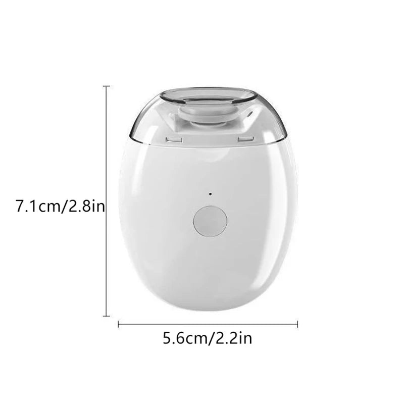 2in1 Electric Nail Clipper Cutter with LED Light Anti-Pinch Automatic Nail Grinder Trimmer for Baby Mini Manicure Tool Nail Care