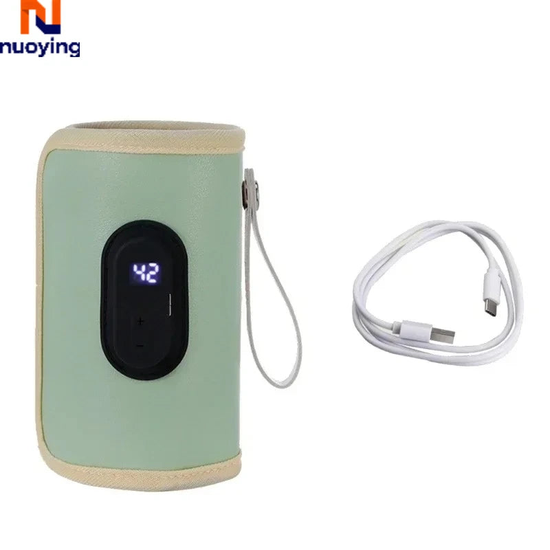 Baby Milk Warmer Baby Nursing Bottle Heater, Portable USB Bottle Warmer for Car, Outdoor Travel Accessories Outdoor Portable