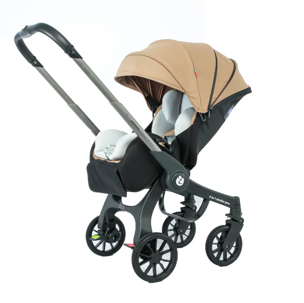 EU STOCK 4in1 baby stroller two-way Multifunctional newborn baby stroller 3in1 Foldable Basket type seat Lightweight Travel Pram
