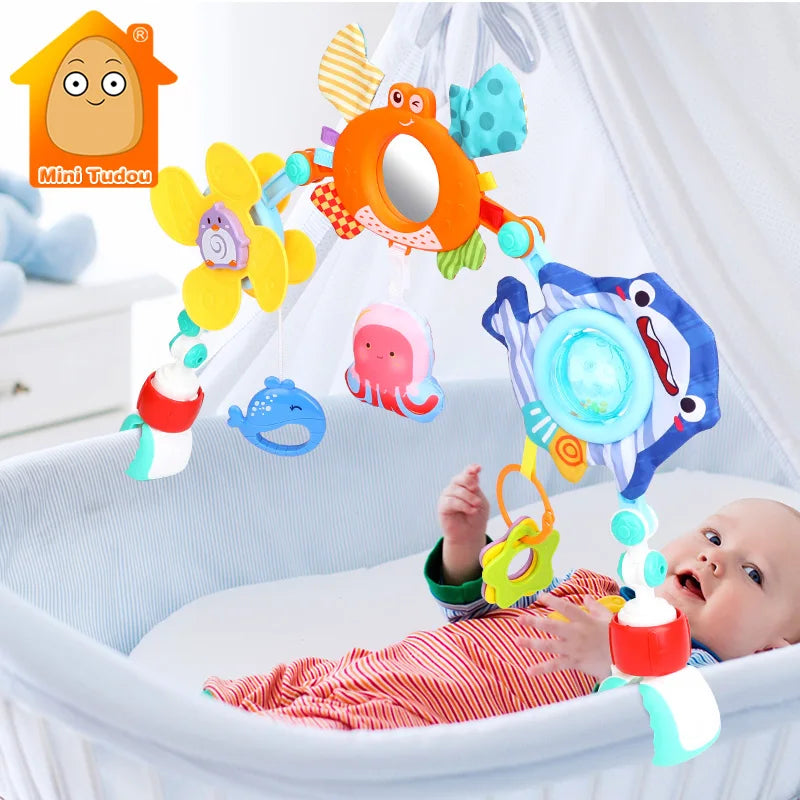 TinyWonder™ Play Arch 🧸 — Stimulate & Entertain Baby