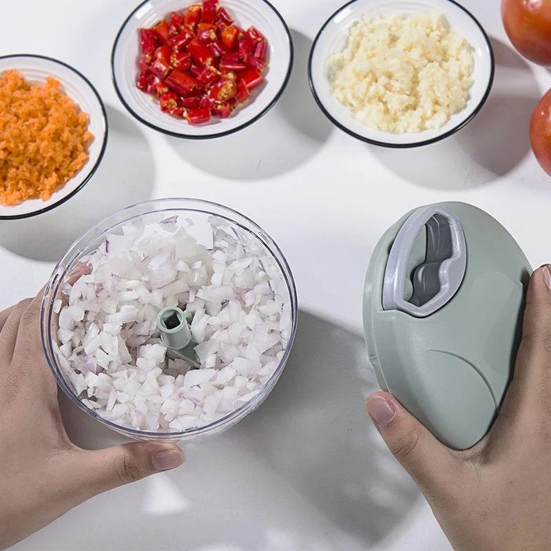 Manual Vegetable Chopper and Garlic Mincer