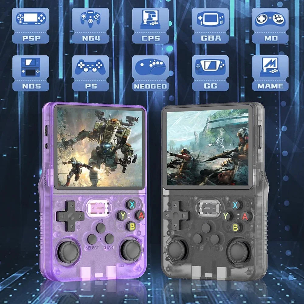 Retro Handheld Gaming Console 3.5" for Kids & Adults