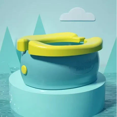 Children's Toilet Foldable Banana Toilet Baby Car Urinal Baby Seat Toilet Child Portable Basin No Cleaning Tourism Outdoors